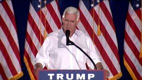 Gov. Mike Pence in Waukesha: "The goal is to defeat Hillary Clinton; we're going to work hard"