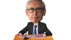 Gov. Evers bobblehead unveiled, portion of proceeds to benefit Protect The Heroes fund