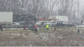 3 killed, multiple people hurt in massive pileup involving 30 or 40 vehicles in Michigan