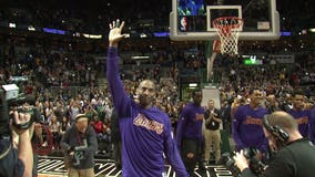 Kobe Bryant's farewell tour makes stop in Milwaukee: His advice for the young Bucks