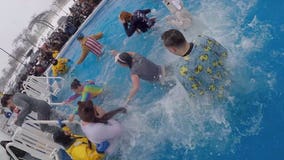 'A great cause:' Brave souls jump into freezing water to support Special Olympics of Wisconsin athletes