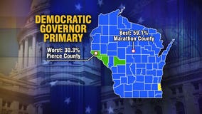 Election results maps show potential weaknesses for Walker, Evers and Vukmir