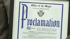 Mayor Barrett proclaims "Milwaukee Manufacturing Day"