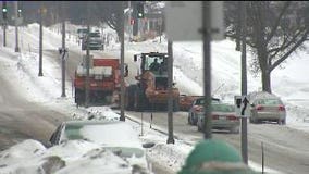 As snow falls, lots of concern over roads in Racine County