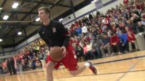 High School Hot Shot Brady Ellingson started playing basketball when he was 4-years-old, he never quit