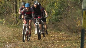 Multi-sport Athlete, Carter Warren helped start a mountain bike racing team at Shorewood High School