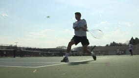 Calin Dumitrescu is an Ace on the tennis court and in the classroom