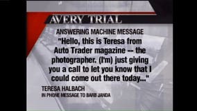 February 21, 2007: Voice message from Teresa Halbach used as evidence in court