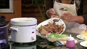 Taste your way to the tropics: See how to prepare slow cooker kalua pork & pineapple slaw