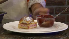 Sweet and salty brunch for mom: A fun twist on a classic French sandwich