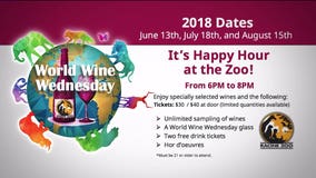 It's happy hour at the Racine Zoo! Check out their new wine-inspired events