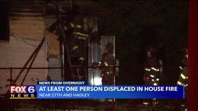 House fire displaces 1 near 27th and Hadley, Red Cross called for aid