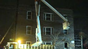 Fire damages 3-story apartment building near 11th and Grand in Racine