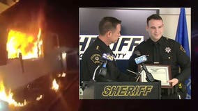 'It's what we sign up for:' Racine Co. deputy honored for running into burning home, saving man's life