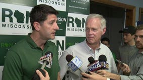 "We want to win:" House Speaker Paul Ryan, Senator Ron Johnson campaign at Racine County Fair