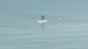 Racine Fire Department rescues two teens stranded on Lake Michigan ice chunk