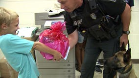 "It's nice to see people actually feel this way:" Racine residents show gratitude through Adopt-a-Cop program