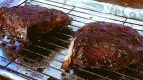 Angelica whips up a batch of baby back ribs and other small bites