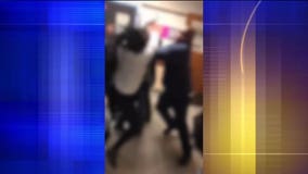 Video: Students face possible suspension after Riverside University High School hallway brawl