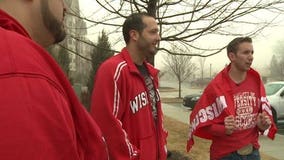 Three men take road trip to Texas to watch Badgers in Final Four