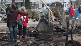 Survivors of Sandy push toward normalcy, search for the missing