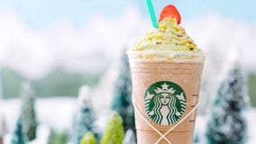 Starbucks debuts latest crazy creation: The Christmas Tree Frappuccino