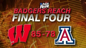 They've done it again! For first time in school history, Badgers gear up for second consecutive Final Four