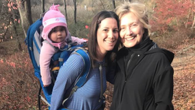 Mom 'heartbroken' over election bumps into Hillary Clinton during hike