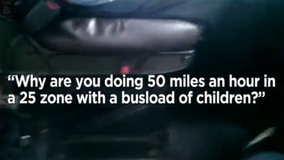 Video shows officer stop speeding school bus packed with children in Ohio