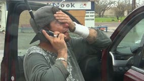 The moment a Hurricane Harvey survivor learns his dad survived the storm