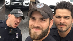 Florida police say Facebook comments on officers' selfie 'made our chief blush'