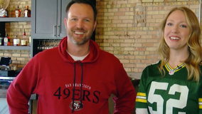 A house divided: Couple holds prank war leading up to NFC Championship