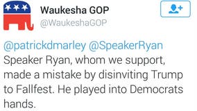 State GOP spokesman responds after tweets critical of Paul Ryan deleted from Waukesha County GOP account