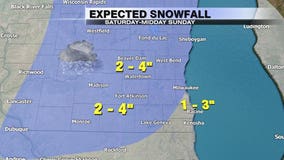 Southeast Wisconsin to see first accumulating snowfall of 2015 Saturday into Sunday