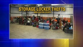 BUSTED: Accused of burglarizing 100 storage units, two now in custody