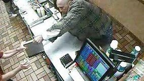 Police search for suspect who robbed Subway restaurant