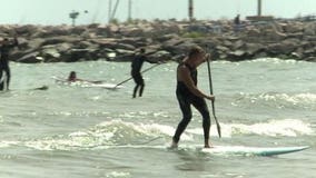 Surfing and outdoor ice skating in September?!