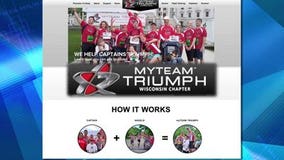 myTEAM TRIUMPH group on Marathon course when bombs went off