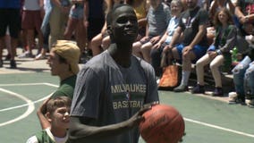 "Ready to earn my way:" Bucks newest player, Thon Maker, makes Milwaukee home