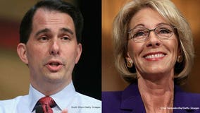 Governor Scott Walker sends letter in support of DeVos for education head