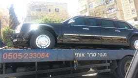 Presidential limo breaks down ahead of Obama's arrival