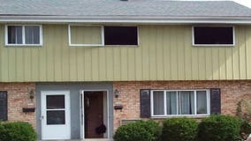 Fire damages townhouse on W. Hampton Ave.