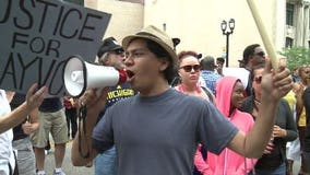 Dozens gather in downtown Milw. for Trayvon Martin rally