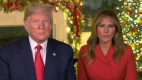 President Trump, First Lady wish Americans 'Merry Christmas' as they mark holiday