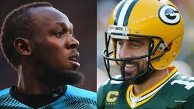 TMZ Sports: Usain Bolt says he'd be up for an NFL career 'if Aaron Rodgers called'