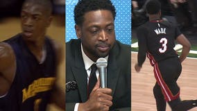 As #3 was honored in Milwaukee, Dwyane Wade, once a shy kid, said 'my younger self would be proud'