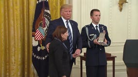 9/11 hero receives posthumous presidential medal for saving lives