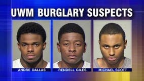 Convicted: Three men charged in UW-Milwaukee burglaries plead guilty