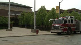 Fire crews respond to tiny electrical fire inside UW-Milwaukee's library Sunday