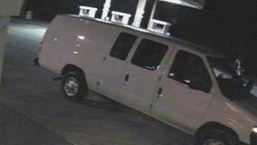 Police search for damaged van involved in break-in